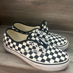 Vans Checkered Black and White Shoes